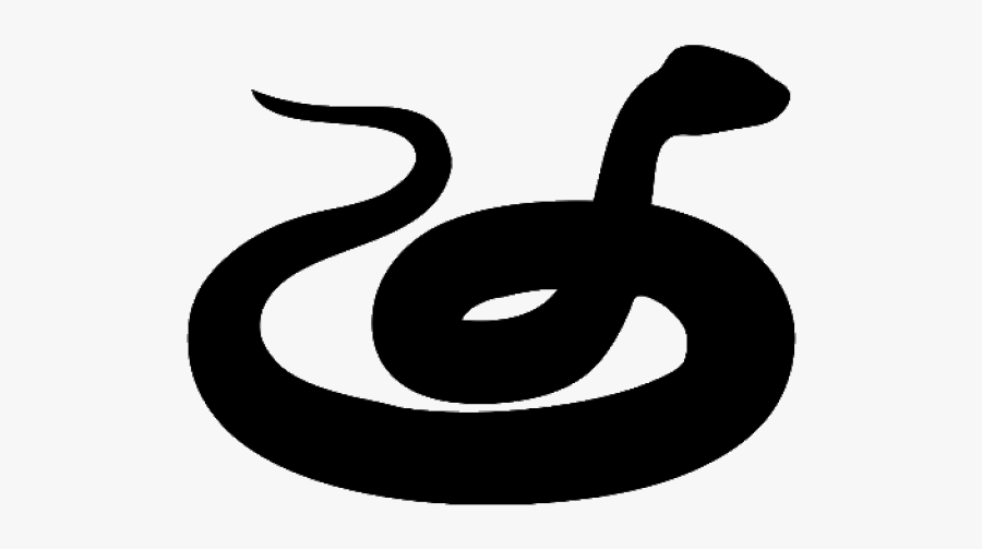 Serpent Clipart S Shaped Snake - Snake Silhouette Png, Transparent Clipart