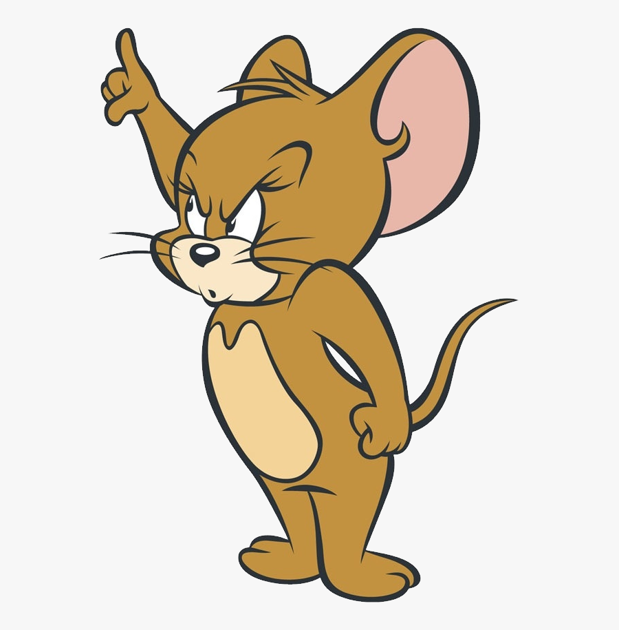 Jerry Mouse Angry, Transparent Clipart