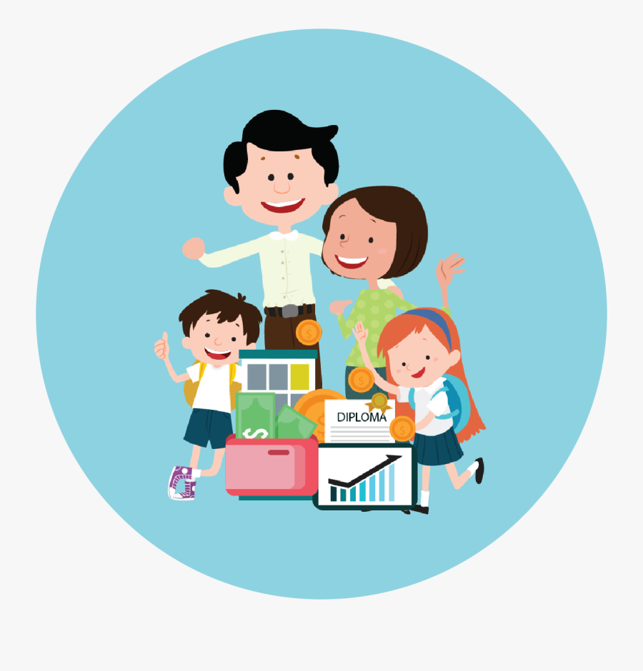 Transparent Kids Taking Turns Clipart - Niños Aprendiendo Jugando Animados, Transparent Clipart