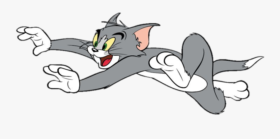 Transparent Cat Chasing Mouse Clipart - Tom Png Tom And Jerry, Transparent Clipart
