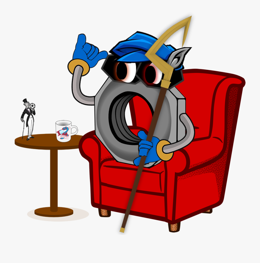 My Take On My Avatar And Sly Himself Loving Revisiting - Cartoon, Transparent Clipart