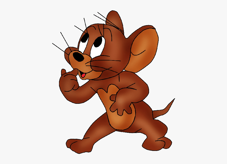 Jerry Clipart - Animated Cartoon Characters Tom Jerry, Transparent Clipart