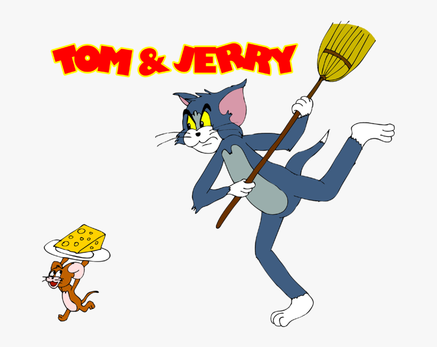 Chase Clipart Tom And Jerry - Tom And Jerry Tom Chasing Jerry, Transparent Clipart