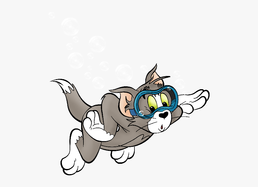 Tom And Jerry Clip Art - Cartoon Tom, Transparent Clipart
