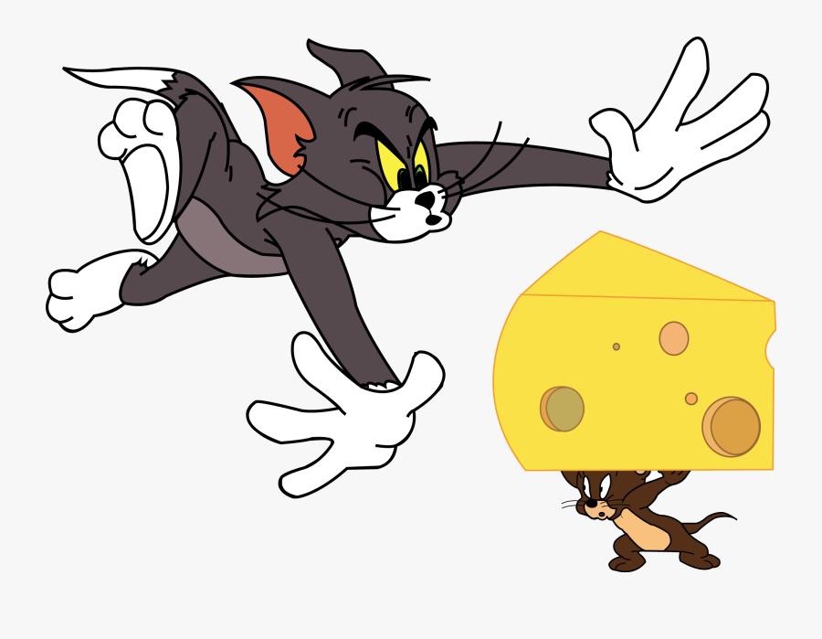 Tom And Jerry Tom Cat Cartoon Animated Series - Tom And Jerry Gif Png, Transparent Clipart