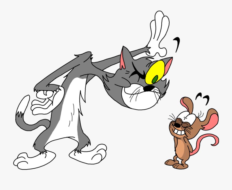Transparent Tom And Jerry Clipart - Cartoon The Stink Eye ...