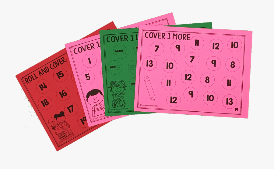 Math Games For Kindergarten - Paper, Transparent Clipart