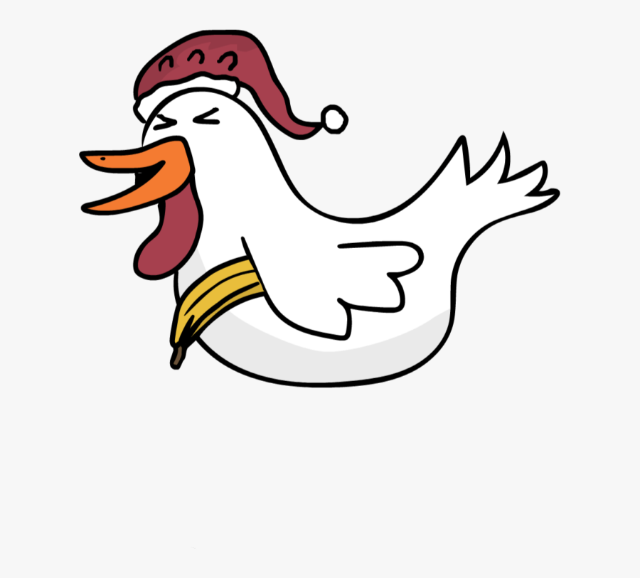 Chicken Laughing - Cartoon, Transparent Clipart