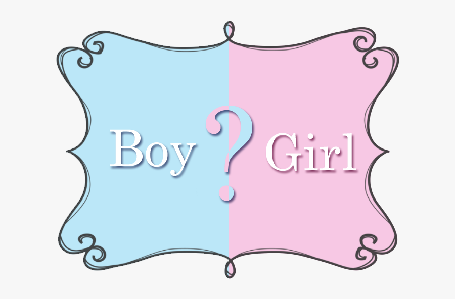 Clip Art Boy Ultrasound Images - Baby Gender Prediction Saying, Transparent Clipart