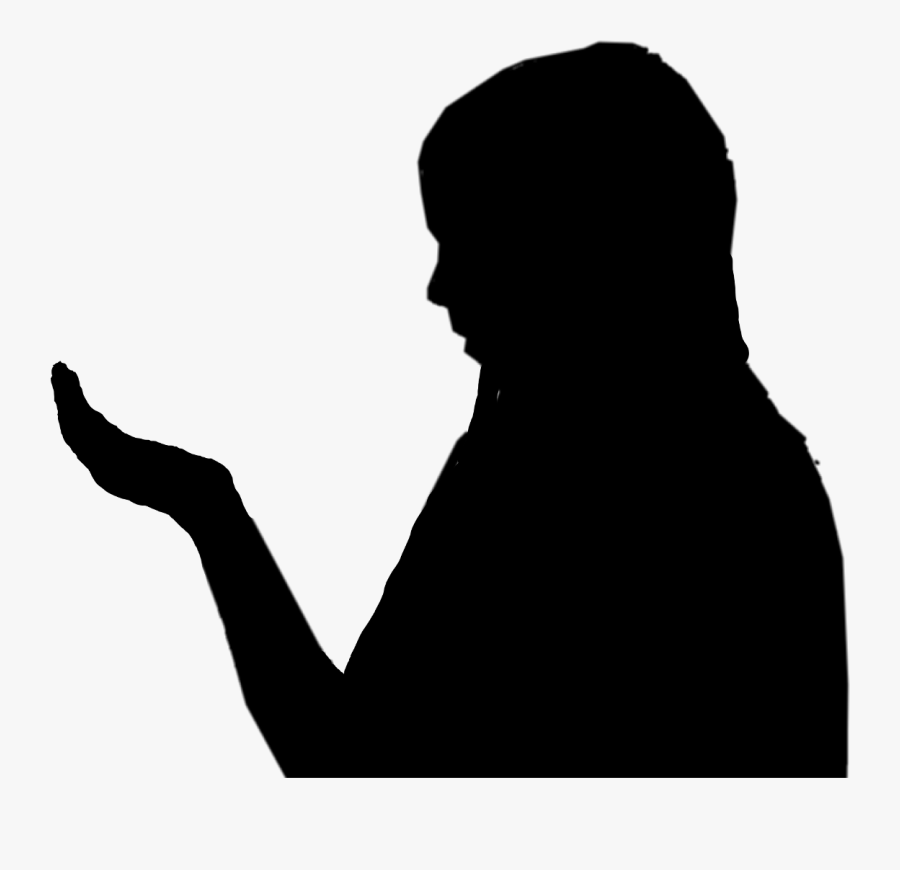 #shadow #cool #people #art #aesthetic #pretty #cute - Silhouette, Transparent Clipart