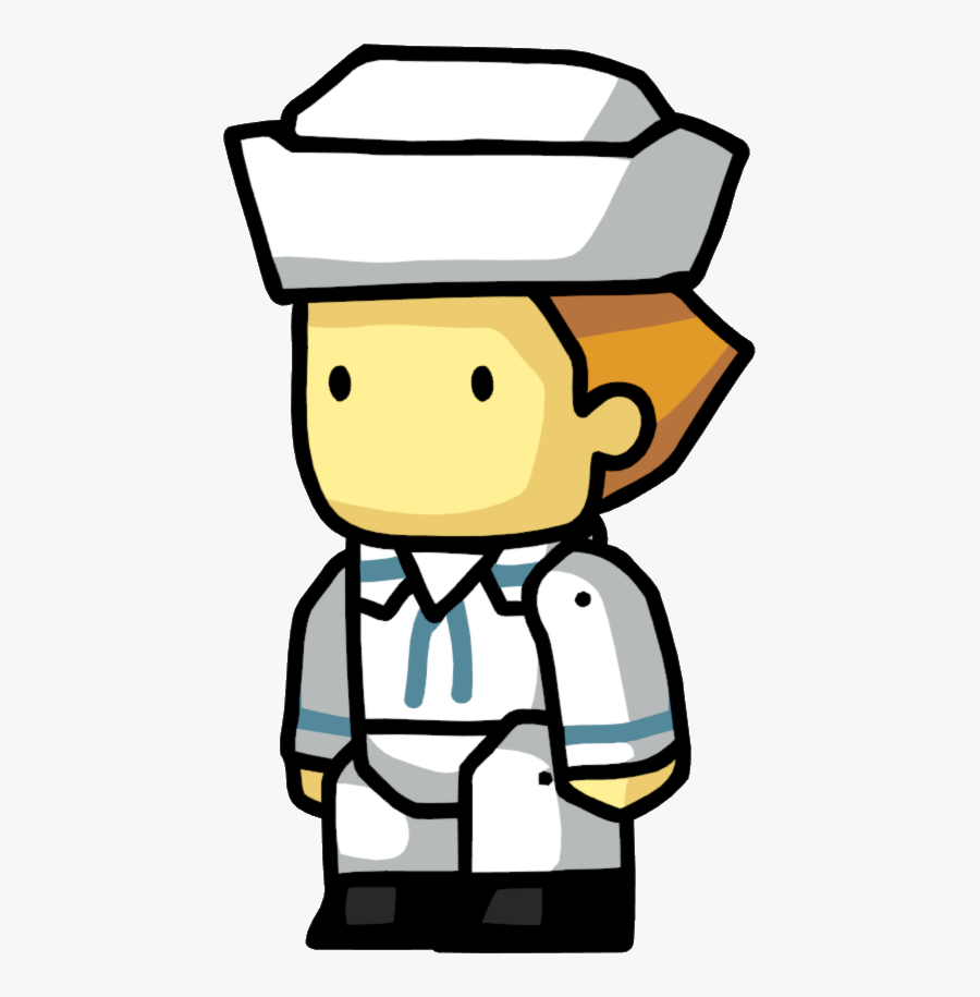 Navy Clipart Salior - Scribblenauts Navy, Transparent Clipart