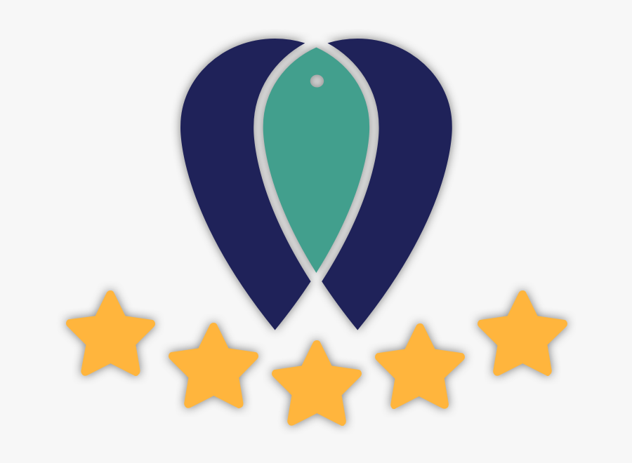 Party Cupcake Star Shaped Glittery Toothpicks Decorative - Emblem, Transparent Clipart