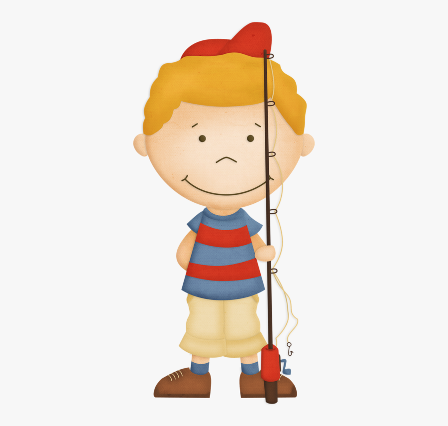 Imagens De Menino Pescador Cute Png, Transparent Clipart