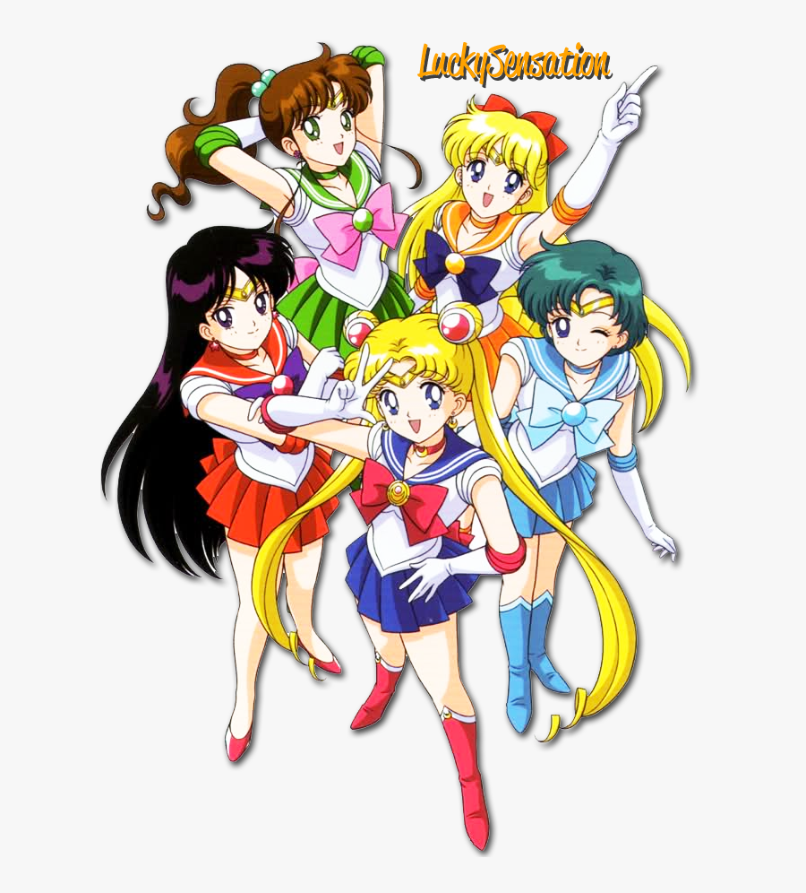 Transparent Sailor Neptune Png - Sailor Mercury Sailor Jupiter, Transparent Clipart
