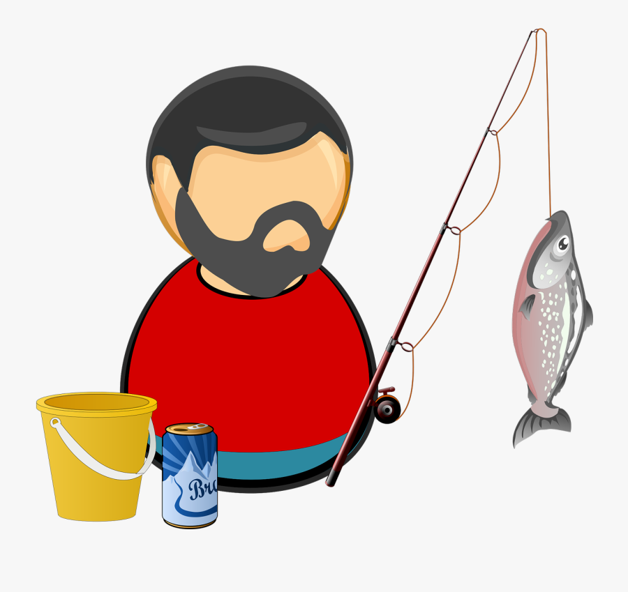 Clipart Fisherman Png, Transparent Clipart