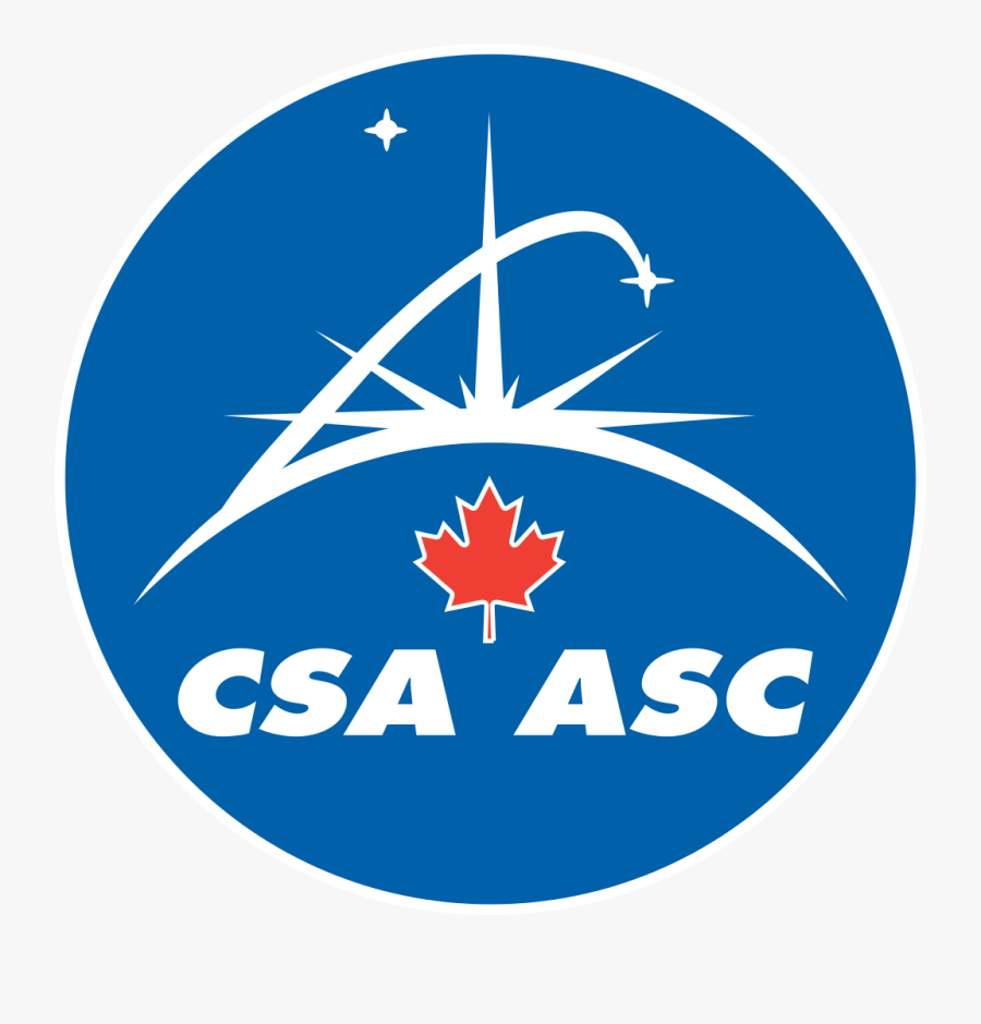 Canadian Space Agency Logo, Transparent Clipart