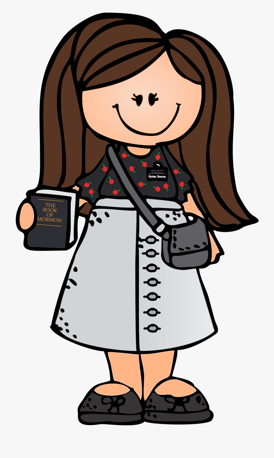 Sister Missionaries Lds Clipart, Transparent Clipart