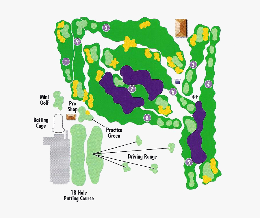 Scorecard - Swan Lake Golf Course Scorecard, Transparent Clipart