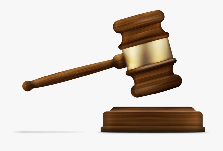 Legal Document Management - Gavel Png, Transparent Clipart