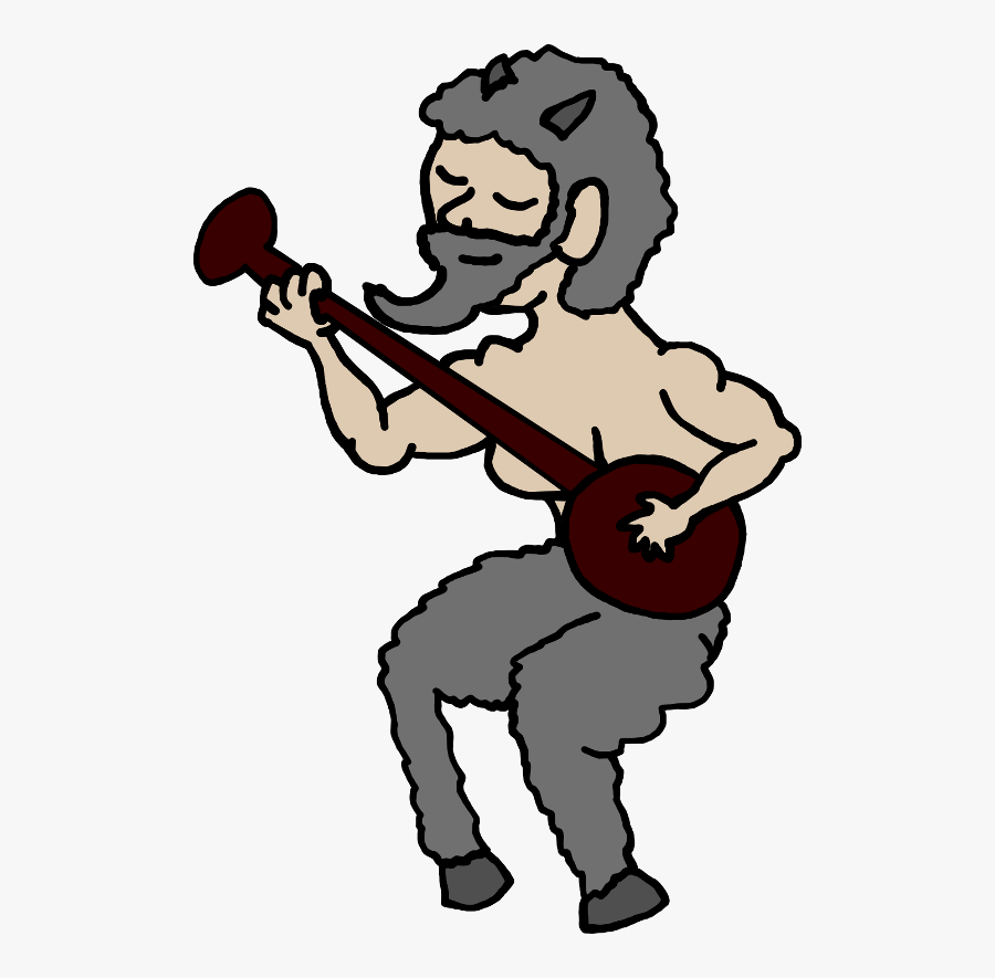 The Faun And The Satyr Are Basically The Same Thing, - Cartoon Borg, Transparent Clipart