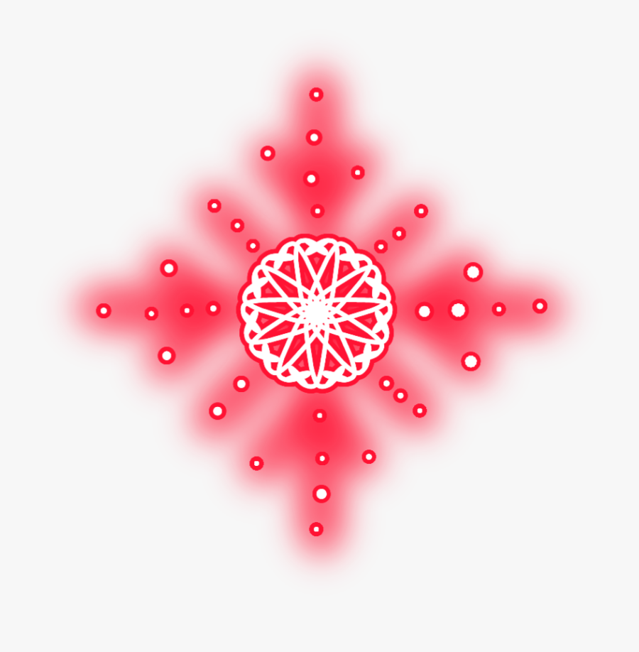 Transparent Christmas Snowflakes Png - Circle, Transparent Clipart