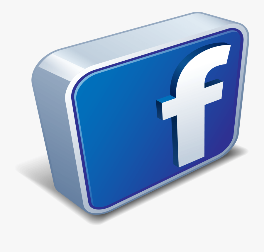 Contact Same Day Voice Clipart - Facebook Icon 3d Png, Transparent Clipart