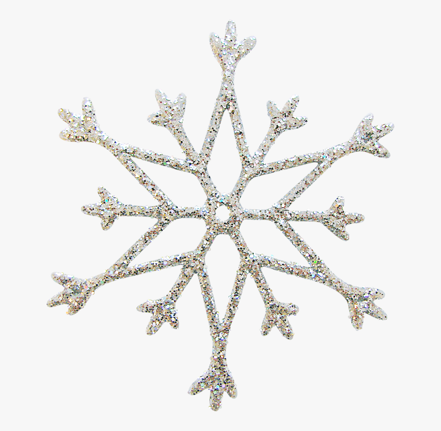 Flocon De Neige Etoile, Transparent Clipart