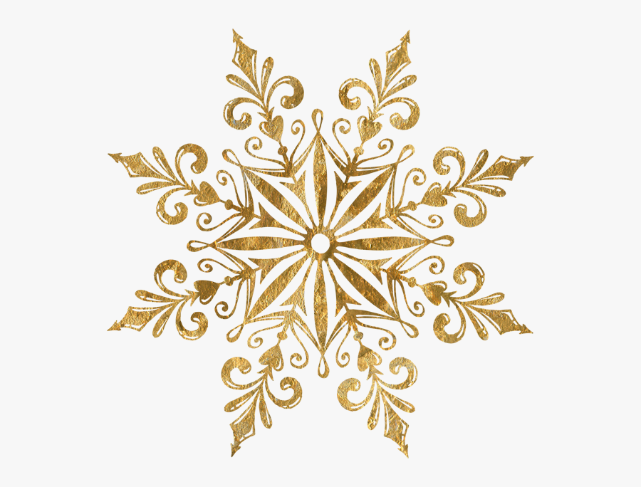 Christmas Snowflake Clipart, Transparent Clipart
