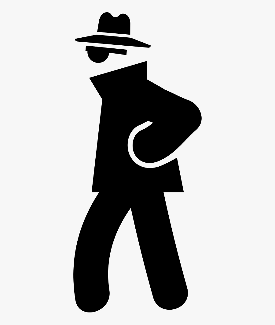 Suspicious Guy Icon Png, Transparent Clipart