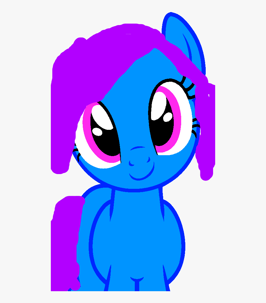 Mlp Base Innocent Smile By Apocolyptik-d6cuim9 - Rainbow Dash Eyes And Hair, Transparent Clipart