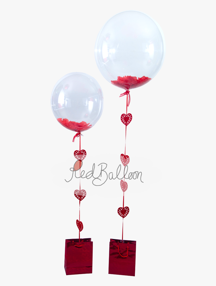 Flutter Petals Valentines Red Balloon Cork - Wine Glass, Transparent Clipart