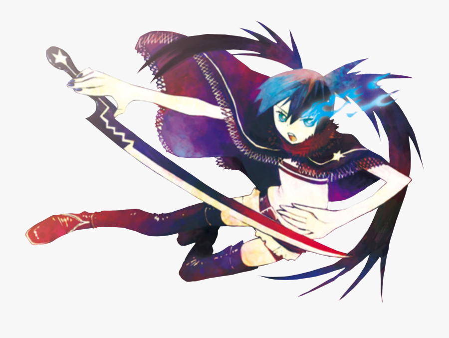 Transparent Black Rock Shooter Png - Black Rock Shooter Png, Transparent Clipart