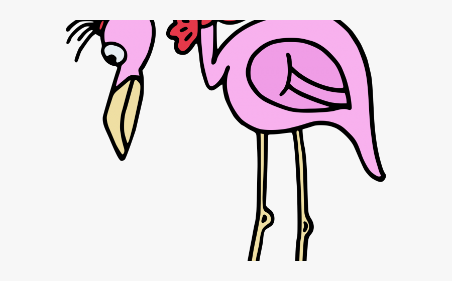 Flamingo Clipart Sad - Sad Flamingo Clipart, Transparent Clipart