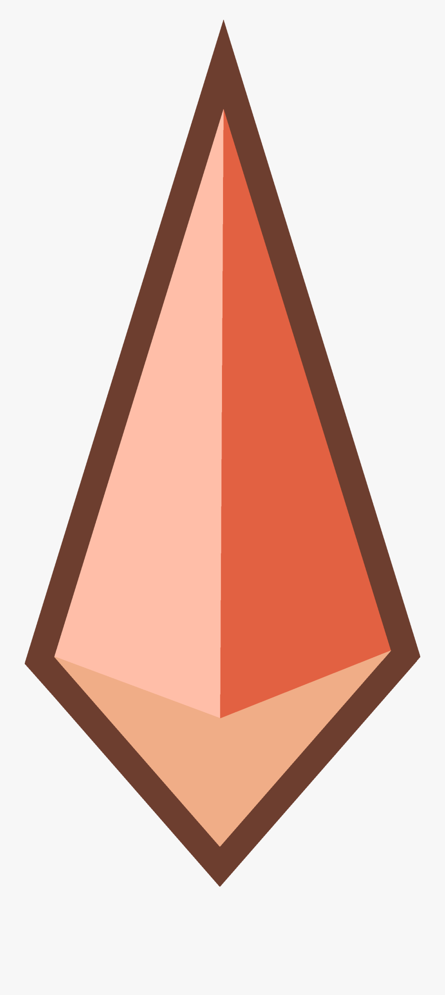 Cone Clipart Triangle Nose - Steven Universe Jasper Gem, Transparent Clipart