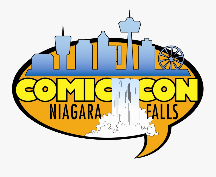 Niagara Falls Comic Con - Niagara Falls Comic Con Logo, Transparent Clipart