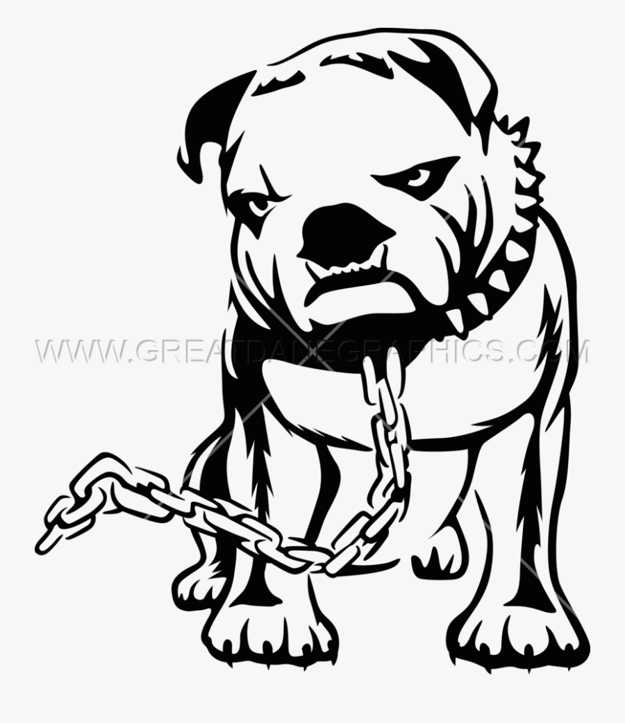 Yard Dog Production Ready - Olde English Bulldogge, Transparent Clipart