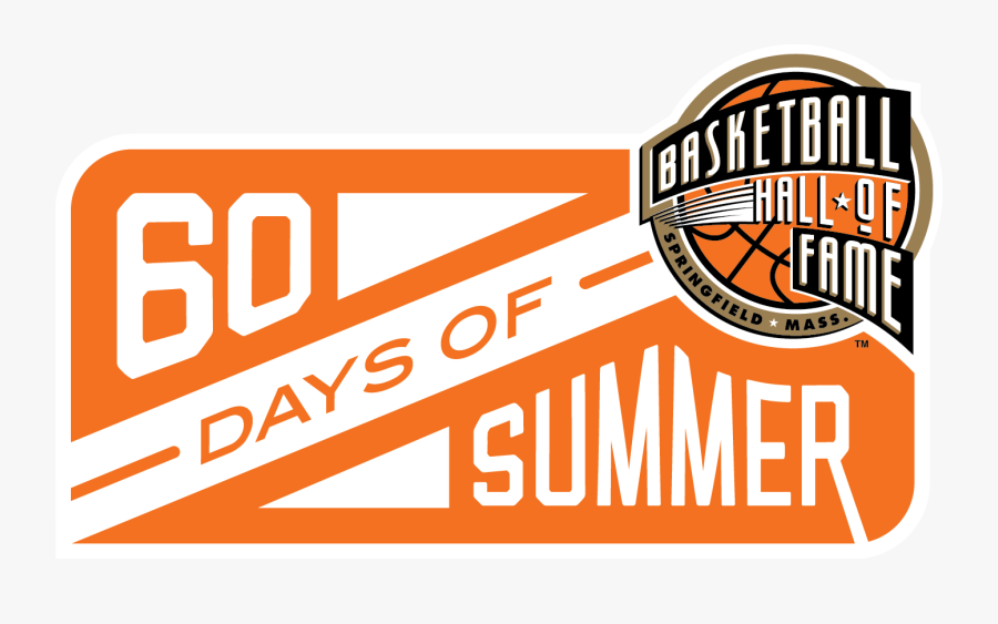 60 Days Of Summer Logo - Basketball Hall Of Fame 60 Days Of Summer, Transparent Clipart
