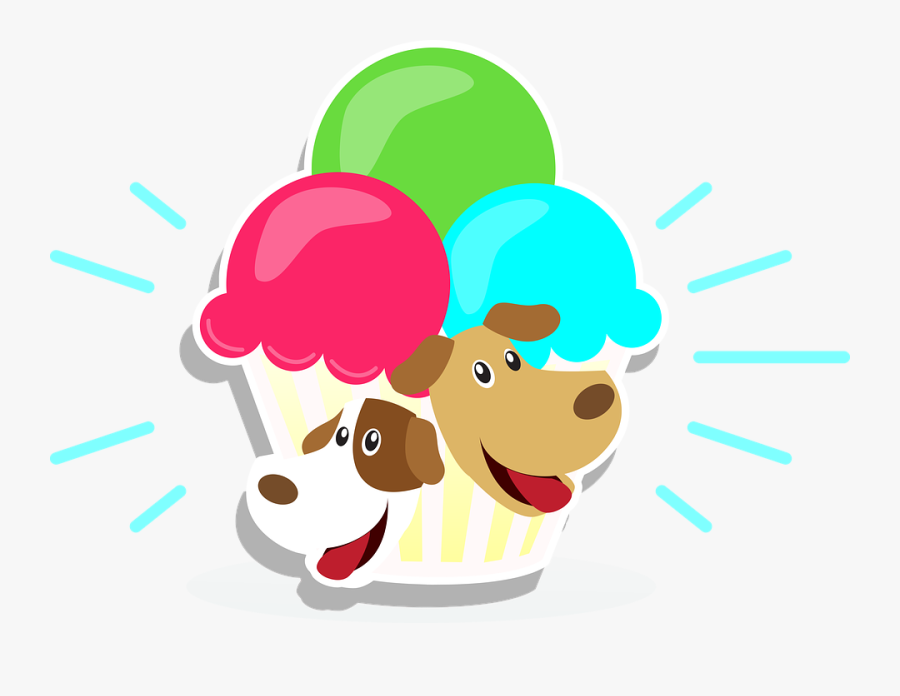 Logo, Ice Cream, Dogs, Art, Freshness - Dog Ice Cream Clip Art, Transparent Clipart