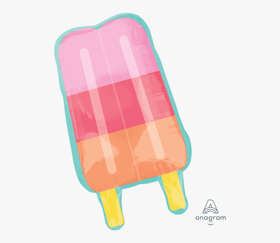 Mylar Balloons Popsicle, Transparent Clipart