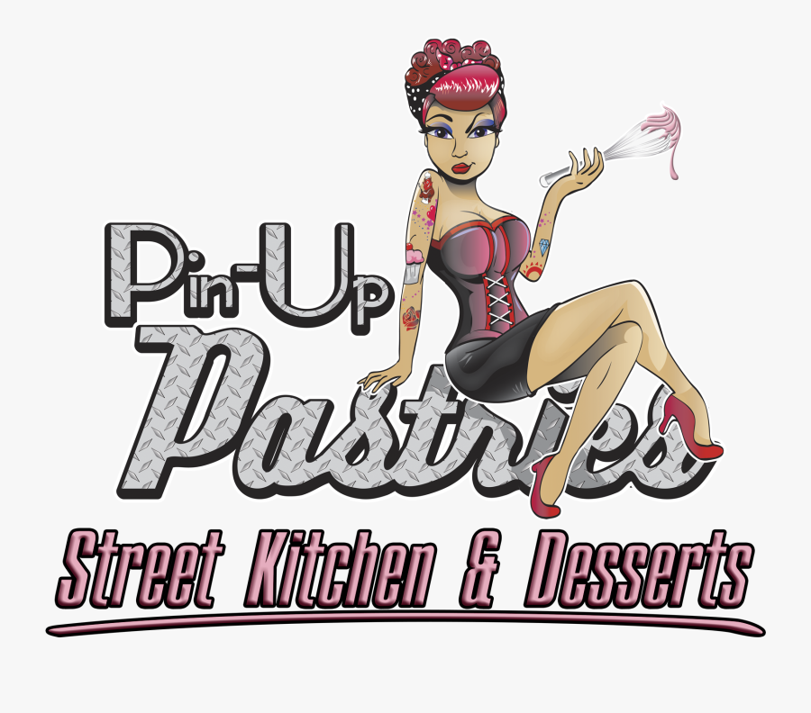 Pin Up Pastries Tucson - Cartoon, Transparent Clipart