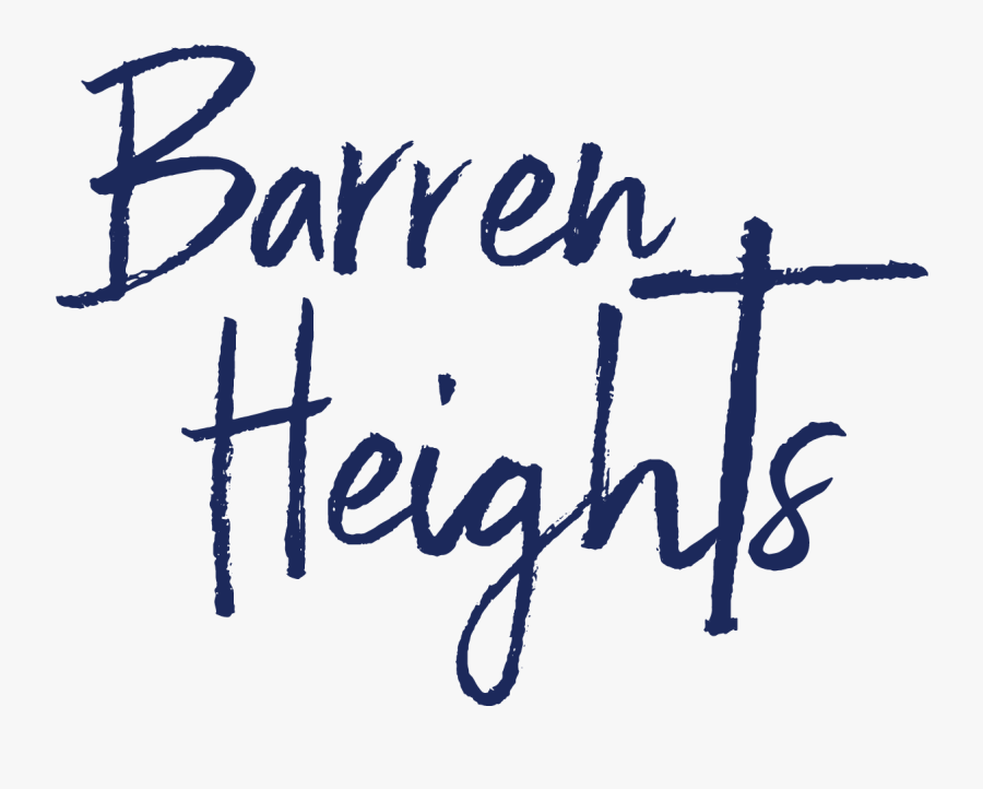 Barren Heights Christian Retreat Center - Calligraphy, Transparent Clipart