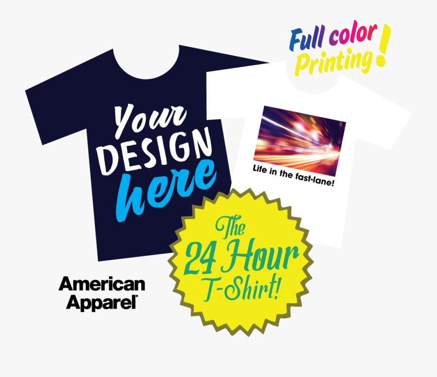 Samedaytshirts - American Apparel, Transparent Clipart