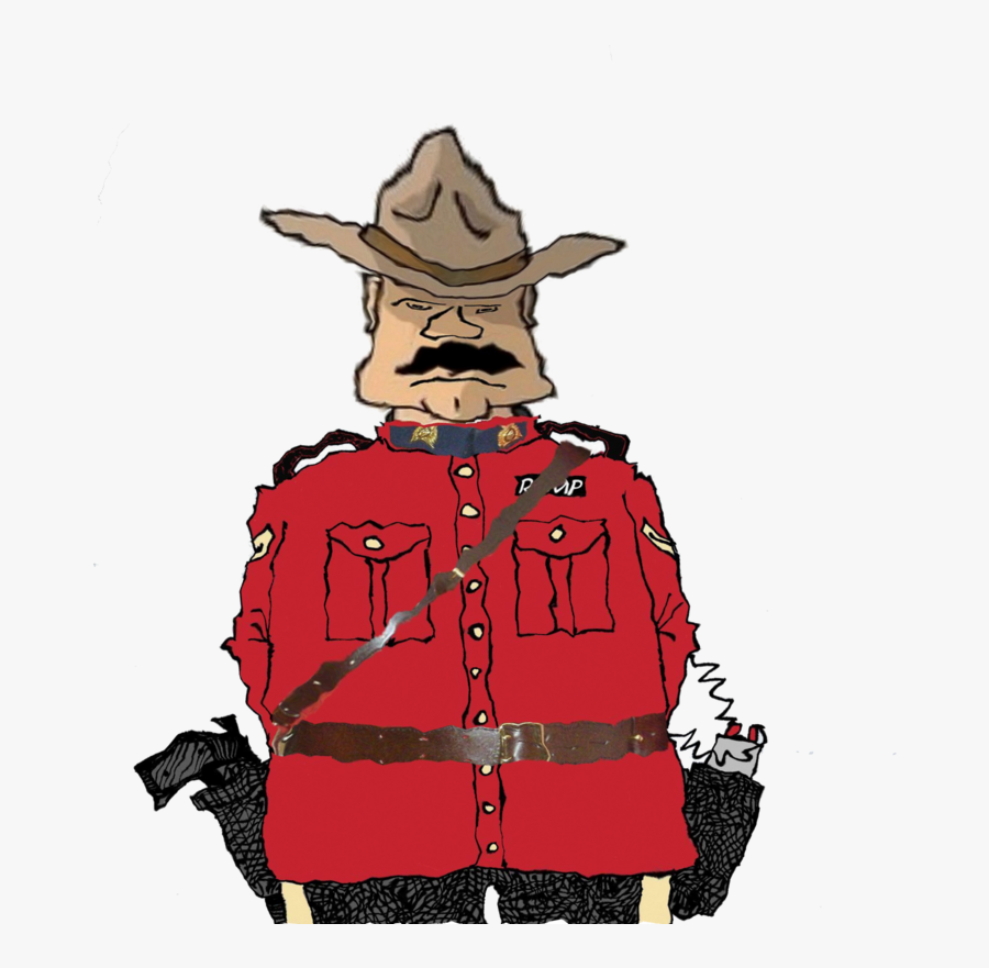 Royal Mounted Canadian Policeman Clipart, Transparent Clipart