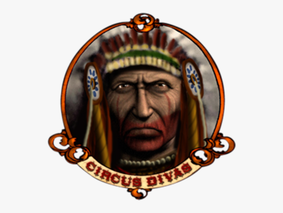 Clown Icon, Transparent Clipart