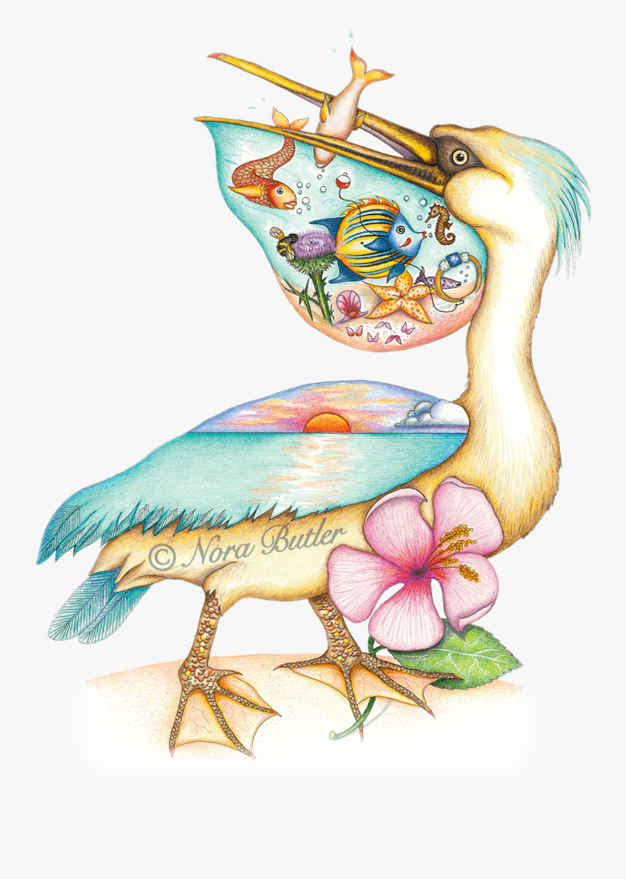 Butler Cliparts Bird - Nora Butler Art, Transparent Clipart