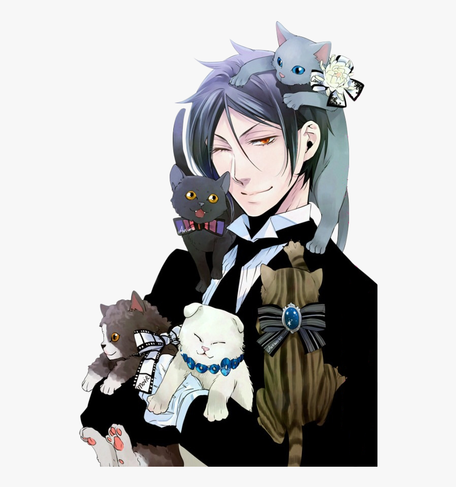 Sebastian Michaelis Katzen, Transparent Clipart