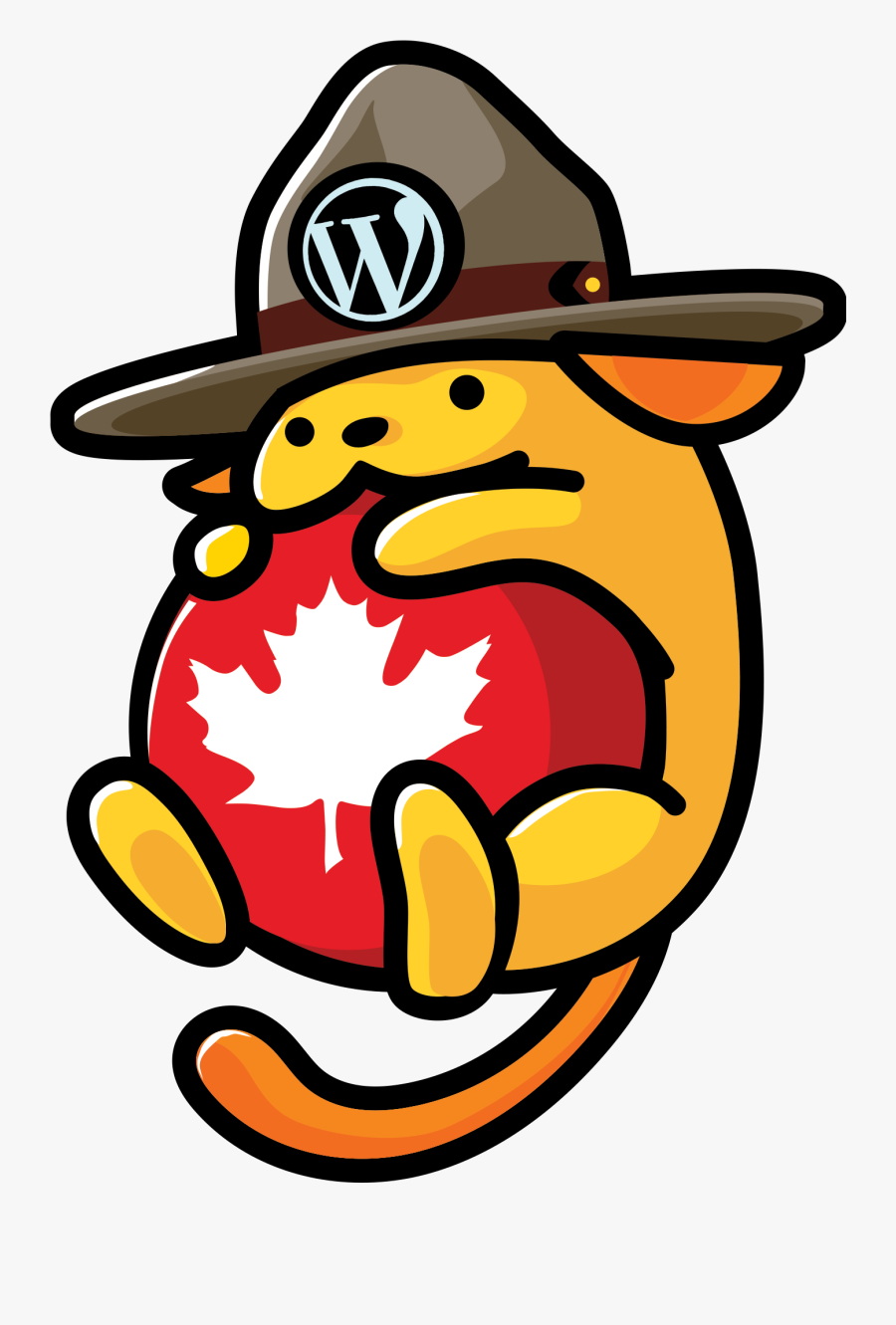 Wapuu Wordpress, Transparent Clipart