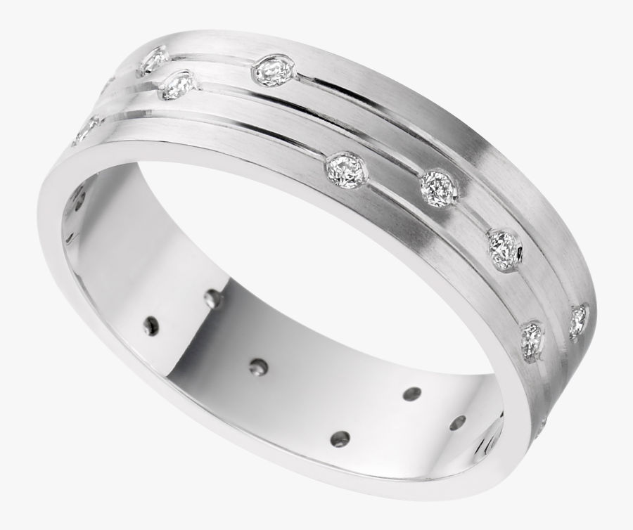 Gent"s Wedding Rings - Platinum, Transparent Clipart