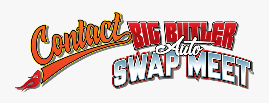 Big Butler Auto Swap Meet Contact Clipart , Png Download - Orange, Transparent Clipart