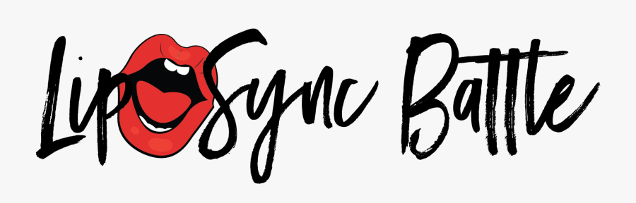 Lip Sync Battle - Calligraphy, Transparent Clipart